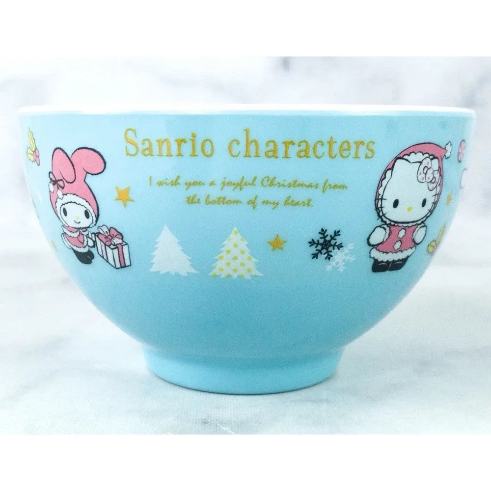 NWT Sanrio Hello Kitty‎ & Friends Blue Holiday Bowl 2020